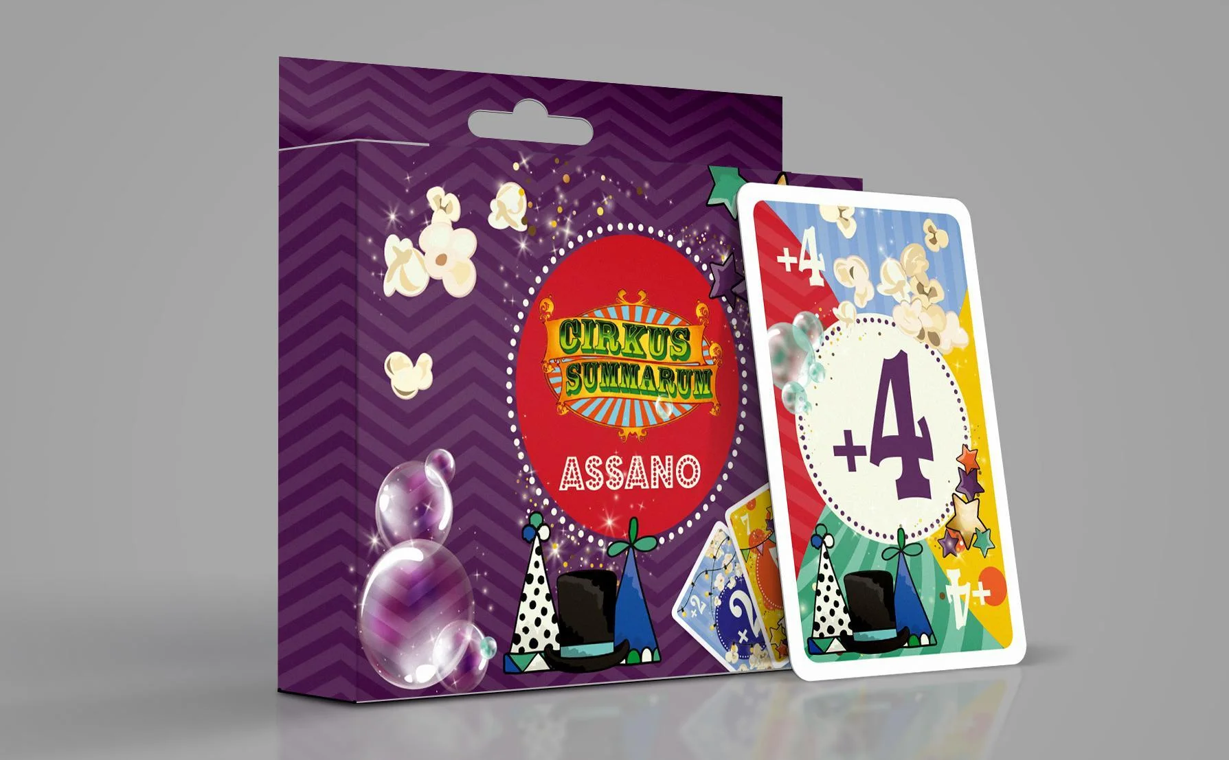 Cirkus Summarum ASSANO Playing Cards