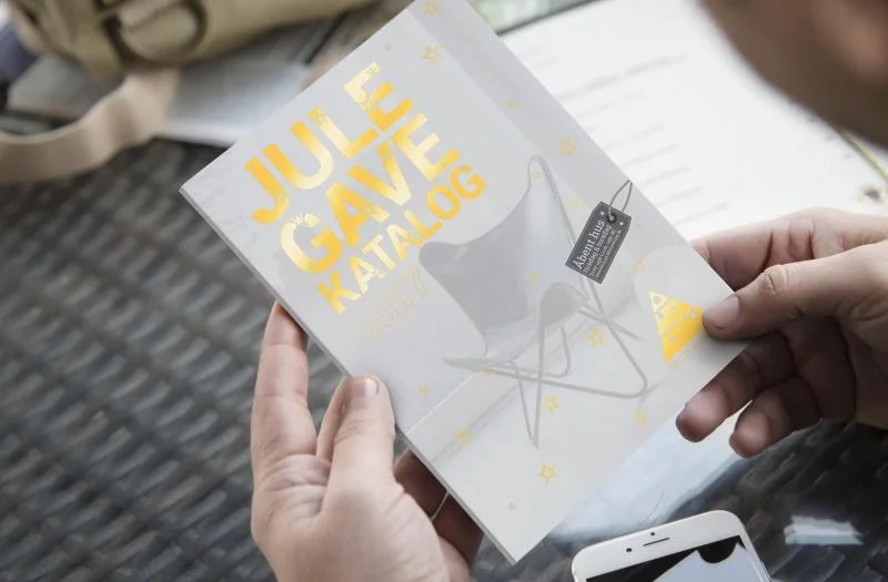 MitGavevalg katalog- og kampagnemateriale