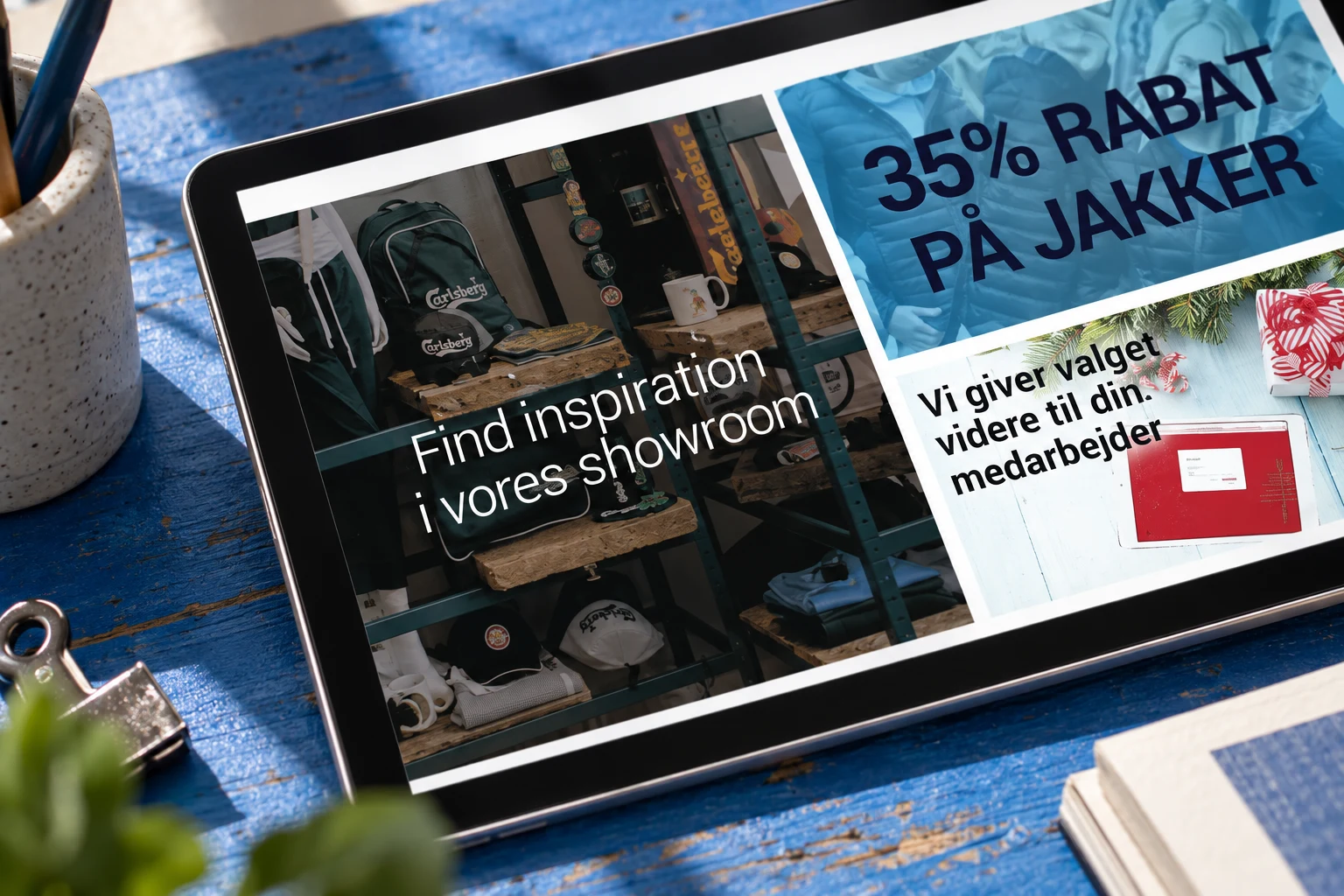 Baxx Promotion website — Projektet tæt på
