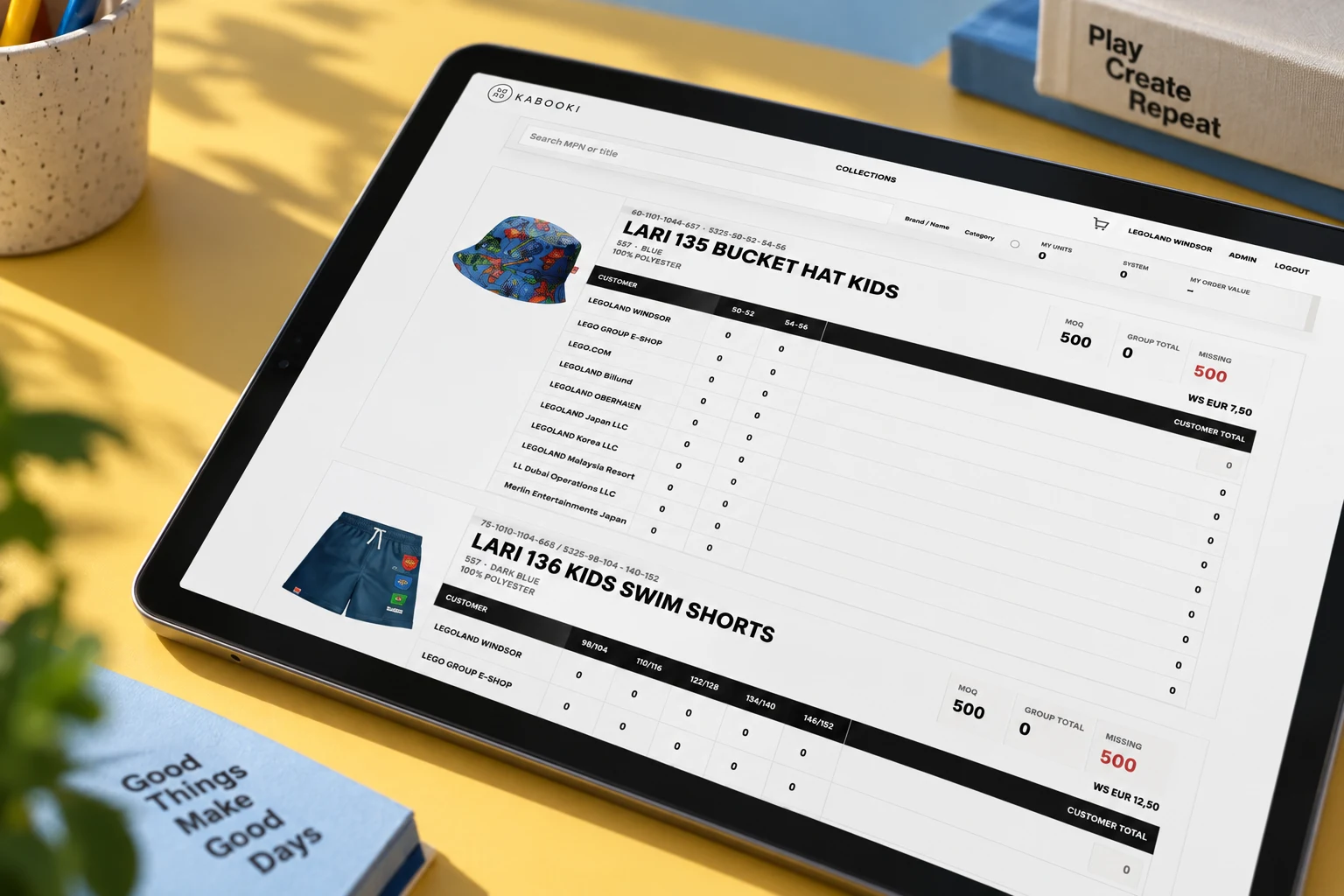 LEGOLAND Preorder Shop — Projektet tæt på