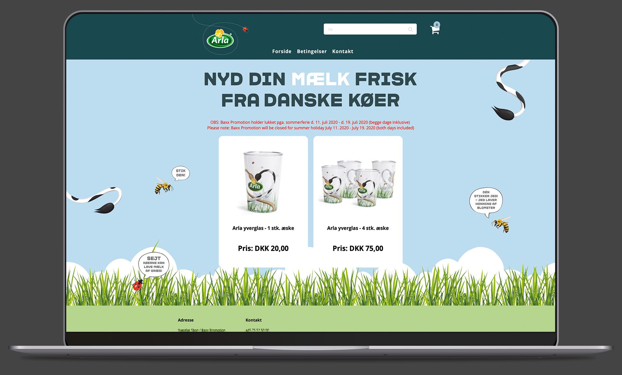 Yverglas gavevalgswebsite