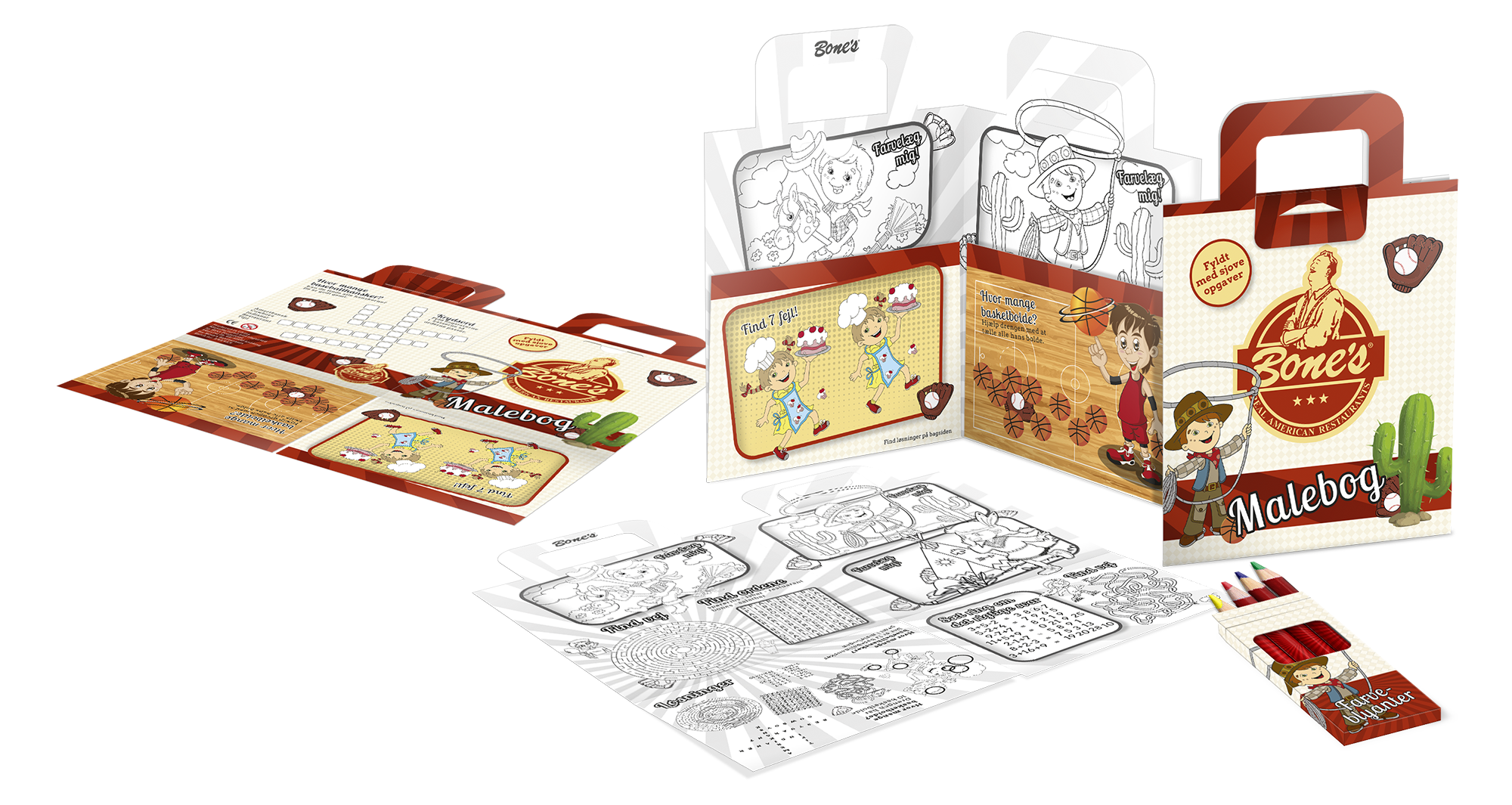 Cirkus Summarum Lunchbox and Activity Set