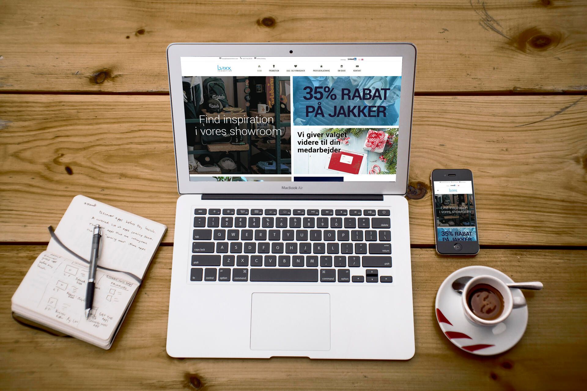 Baxx Promotion Website