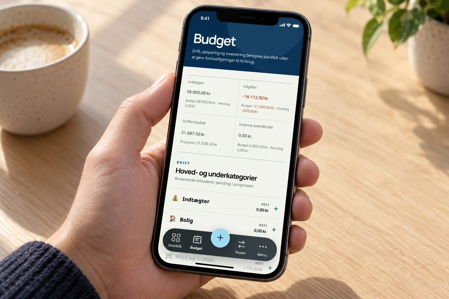 RI Finance — budget på mobilen